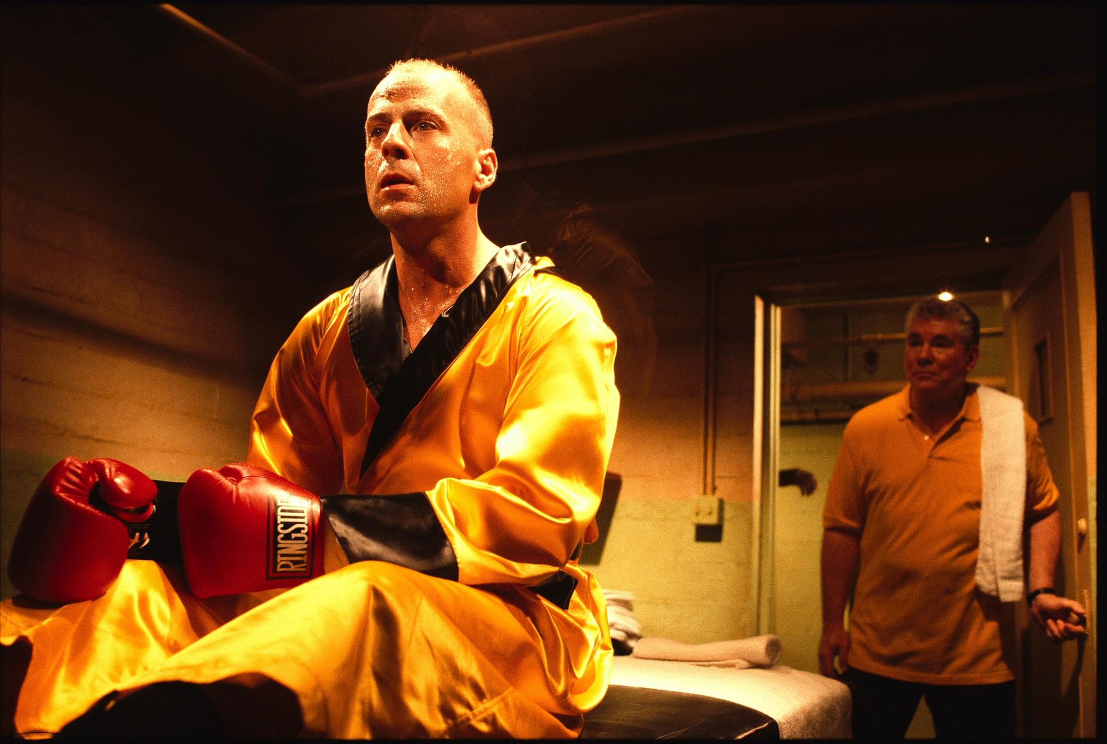 Pulp Fiction still capturing Jules during his philosophical turning point